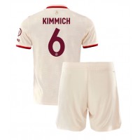 Bayern Munich Joshua Kimmich #6 Tretí Detský futbalový dres 2024-25 Krátky Rukáv (+ trenírky)